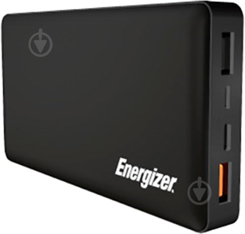 Повербанк Energizer 15000 mAh black (UE15002CQ (B)) PowerCore - фото 1