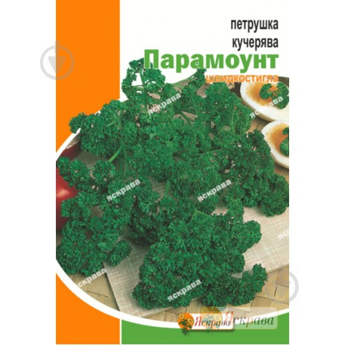 Насіння Яскрава петрушка кучерява Парамоунт 10 г (4823069911638) - фото 1