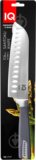Нож сантоку IQ IQ Be Chef 17,8 см IQ-11000-4 - фото 2 Нож сантоку IQ IQ Be Chef 17,8 см IQ-11000-4 - фото 2