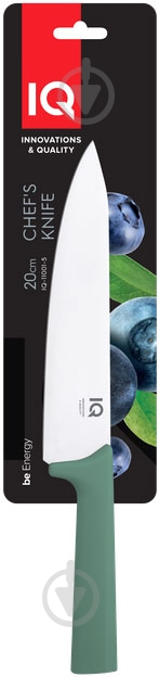 Нож поварской IQ IQ Be Energy 20 см IQ-11001-5 - фото 2 Нож поварской IQ IQ Be Energy 20 см IQ-11001-5 - фото 2