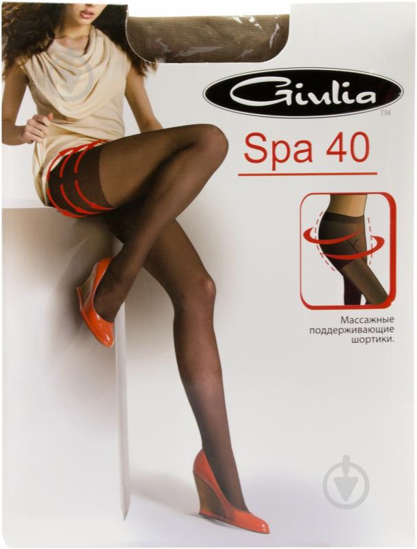 Колготки Giulia Spa 40 den 2 бежевий - фото 1 Колготки Giulia Spa 40 den 2 бежевий - фото 1