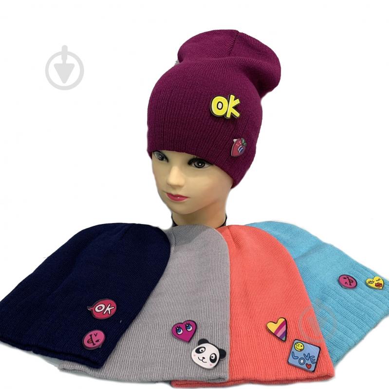 Шапка Kraft р.50-52 770 серый - фото 1 Шапка Kraft р.50-52 770 серый - фото 1