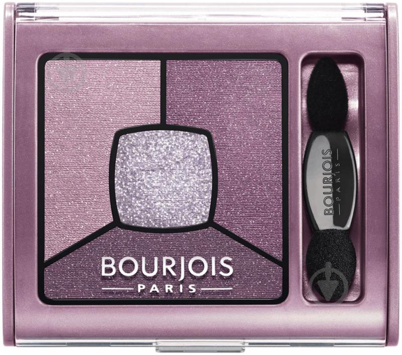 Тіні для повік Bourjois Smoky Stories Smoky Stories № 07 mauve again № 07-фіолетова гама+фіолетовий шіммер 3,2 г - фото 1