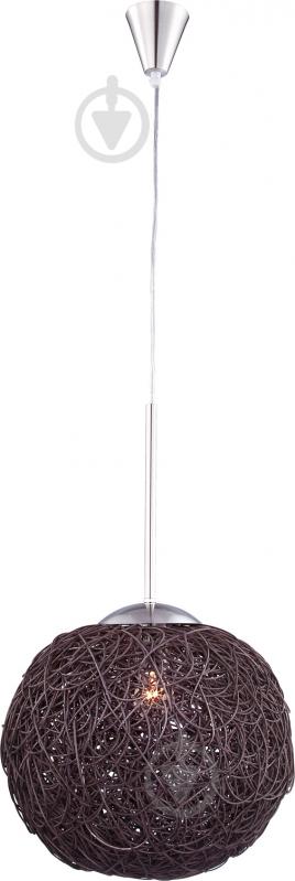 Підвіс Globo Corc 1x60 Вт E27 коричневий 1593 - фото 1