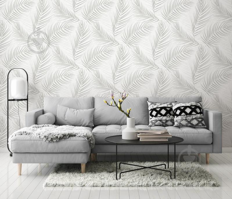 Обои виниловые на флизелиновой основе Erismann Fashion For Walls 12101-31 1,06x10,05 м - фото 5