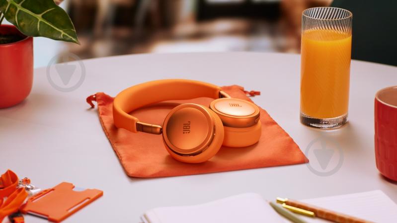 Bluetooth-гарнитура JBL Live 680NC orange (JBLLIVE680NCORG) - фото 9