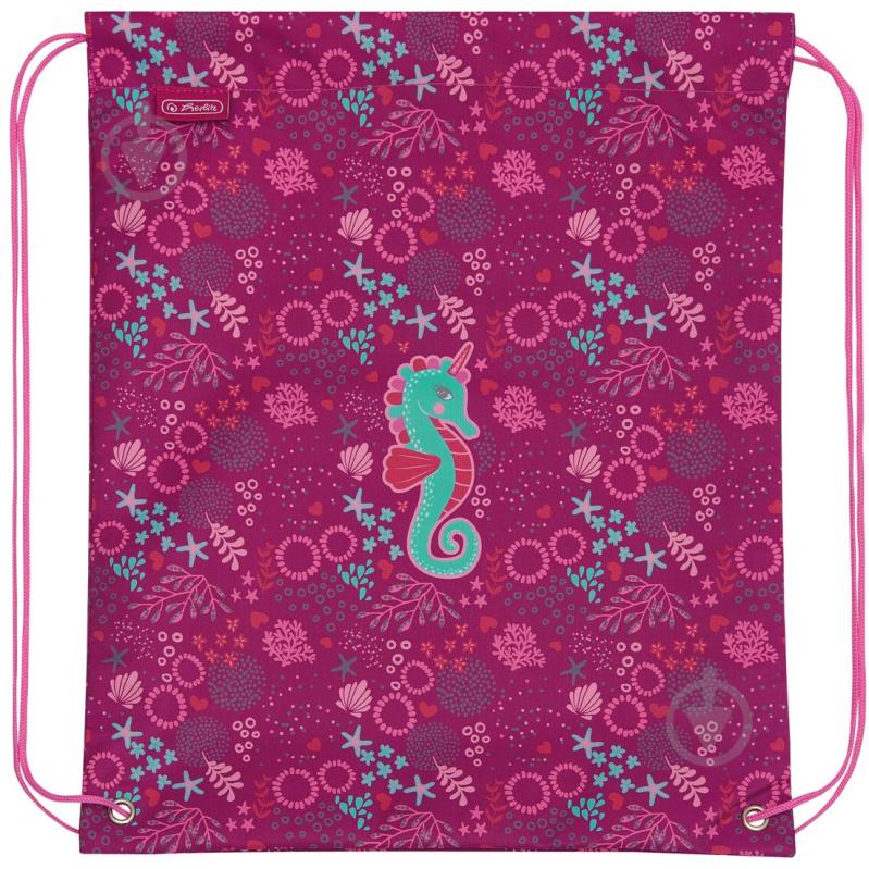 Рюкзак школьный Herlitz Loop Plus Seahorse (50025732) - фото 8