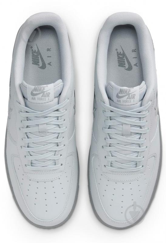 Кроссовки мужские демисезонные Nike AIR FORCE 1 JEWEL HM0621-001 р.42 серые - фото 5