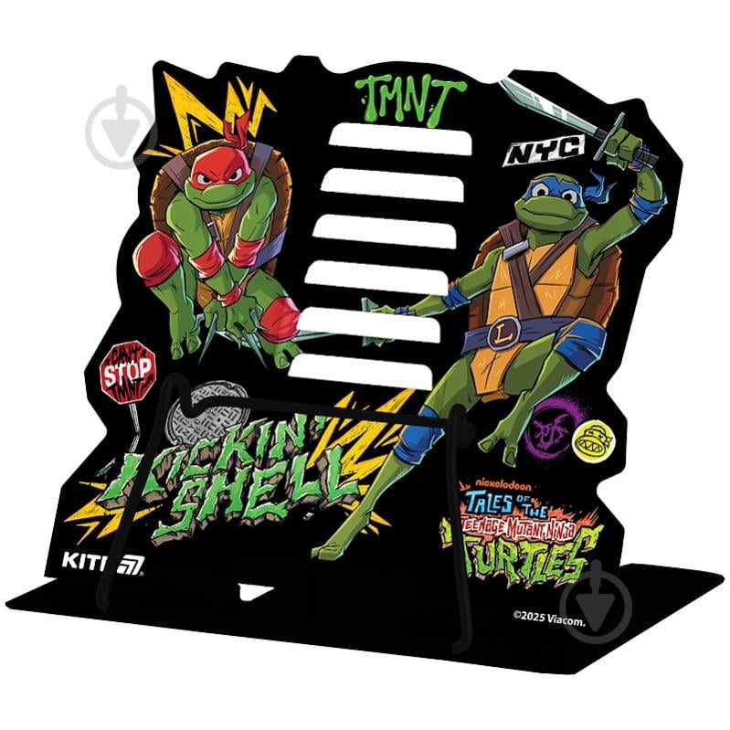 Підставка для книг металева Ninja Turtles NT25-390 KITE - фото 1 Підставка для книг металева Ninja Turtles NT25-390 KITE - фото 1