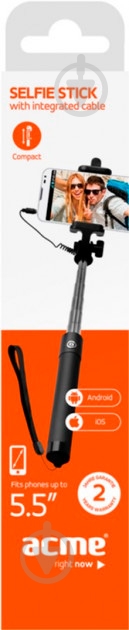 Селфи-монопод Acme MH09 black - фото 7