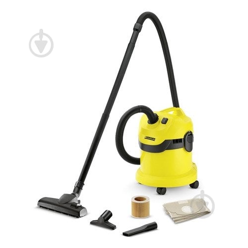 Пылесос Karcher WD 2 HOME + фильтр-мешки 91299 - фото 1