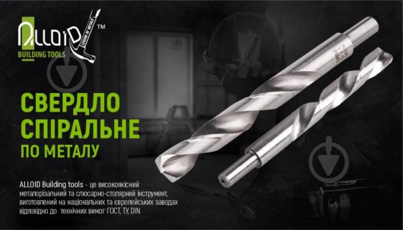 Свердло по металу Alloid 10 шт. DB-3384.3 (1000/100/10) - фото 2