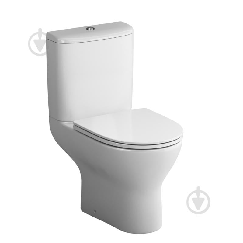 Унитаз-компакт Damixa DX36C8601SC Scandinavian Pure безободковый - фото 1