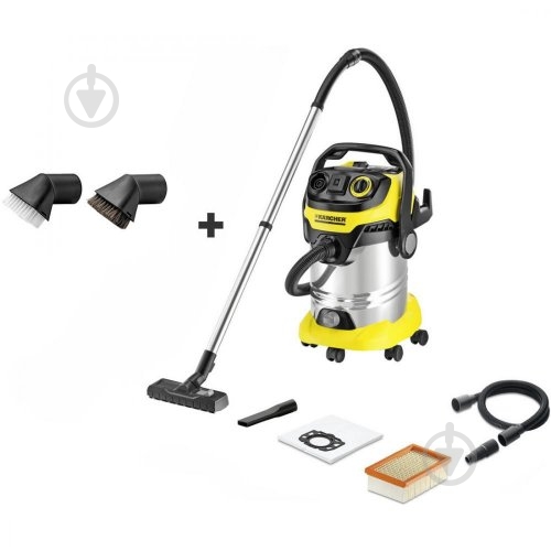 Пылесос Karcher WD 6 P Premium + 2 щетки 97016 - фото 1 Пылесос Karcher WD 6 P Premium + 2 щетки 97016 - фото 1