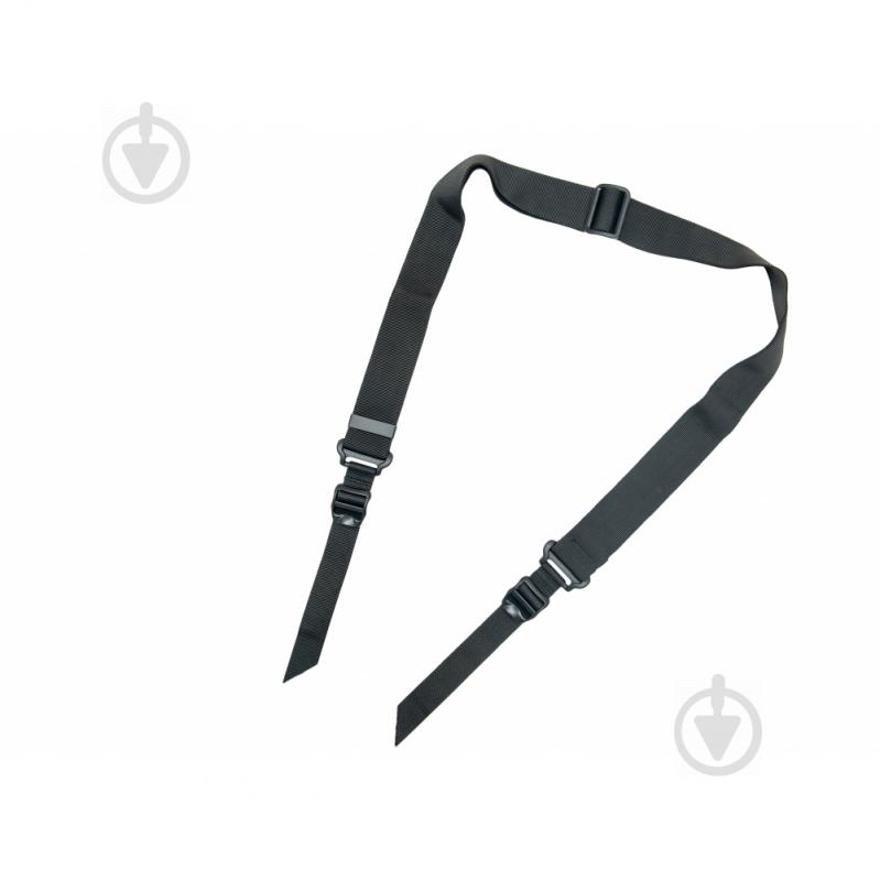 Ремінь ЗБРОЙОВИЙ TWO-POINT SLING, BLACK - фото 3