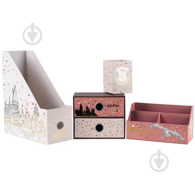 Органайзер настільний 4 предмети Harry Potter HP25-357 KITE - фото 1 Органайзер настільний 4 предмети Harry Potter HP25-357 KITE - фото 1