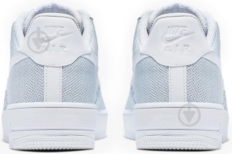 Кросівки чоловічі демісезонні Nike AIR FORCE 1 FLYKNIT 2.0 AV3042-100 р.44,5 білі - фото 4