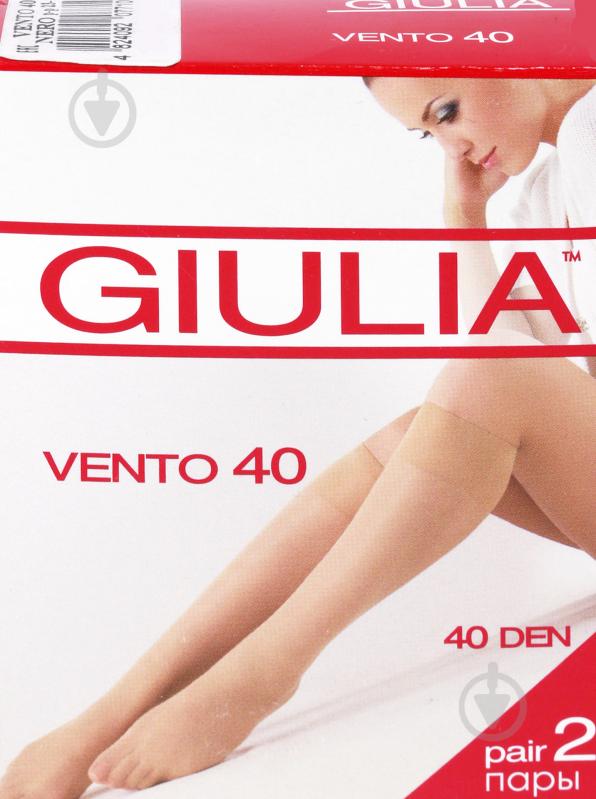 Гольфы женские Giulia Vento 40 den р.one size черный - фото 1