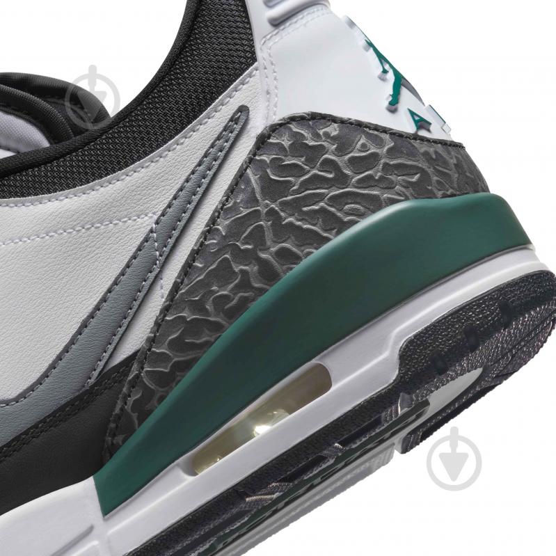 Кроссовки мужские демисезонные Jordan AIR LEGACY 312 LOW CD7069-131 р.44,5 черно-бело-серые - фото 9