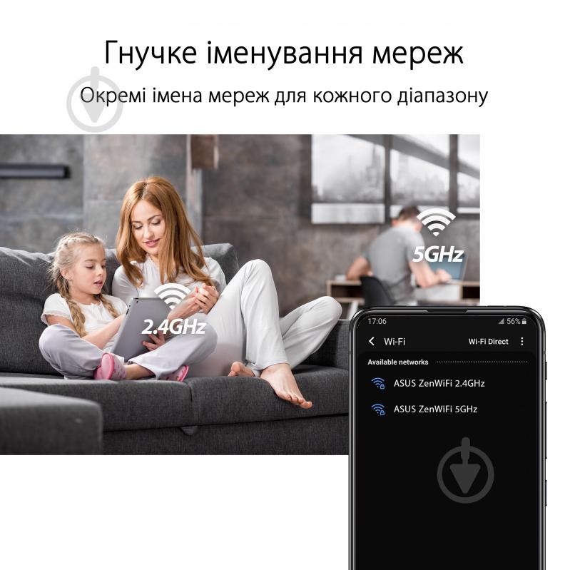 Маршрутизатор Asus ZenWiFi XD4 3PK PLUS black 90IG07M0-MO3C50 - фото 12