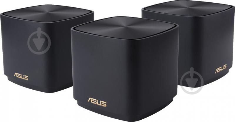 Маршрутизатор Asus ZenWiFi XD4 3PK PLUS black 90IG07M0-MO3C50 - фото 1