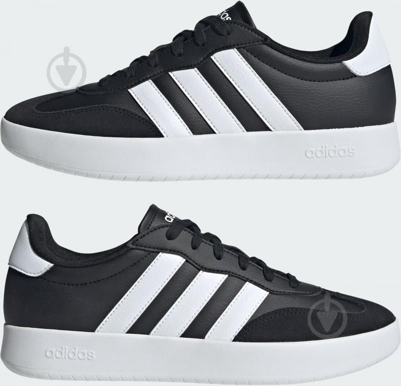Кросівки чоловічі демісезонні Adidas BARREDA JI2307 р.44 чорні - фото 5