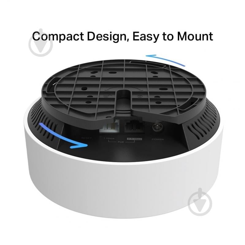 Маршрутизатор TP-Link DECO X50 PoE 3PK AX3000 1xGE LAN/WAN 1x2,5GE LAN/WAN MU-MIMO OFDMA MESH - фото 7 Маршрутизатор TP-Link DECO X50 PoE 3PK AX3000 1xGE LAN/WAN 1x2,5GE LAN/WAN MU-MIMO OFDMA MESH - фото 7