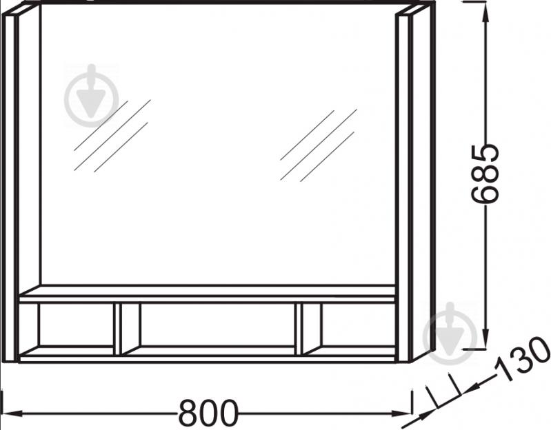 Дзеркало Jacob Delafon EB1181-NF - фото 3