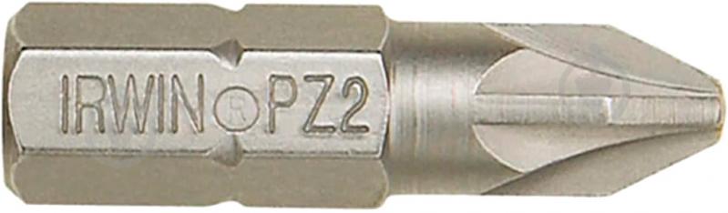 Бита Irwin Pozidriv INSERT BIT 1/4/25 мм. PZ 2 2 шт. 10504398 - фото 1