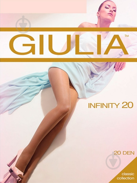 Колготки Giulia INFINITY 20 den daino 5 телесный - фото 1