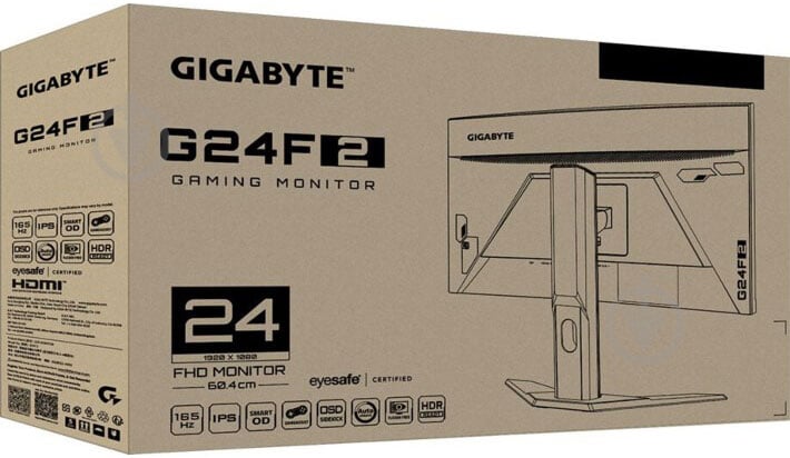 Монітор Gigabyte 23,8" (G24F 2 EU) - фото 10