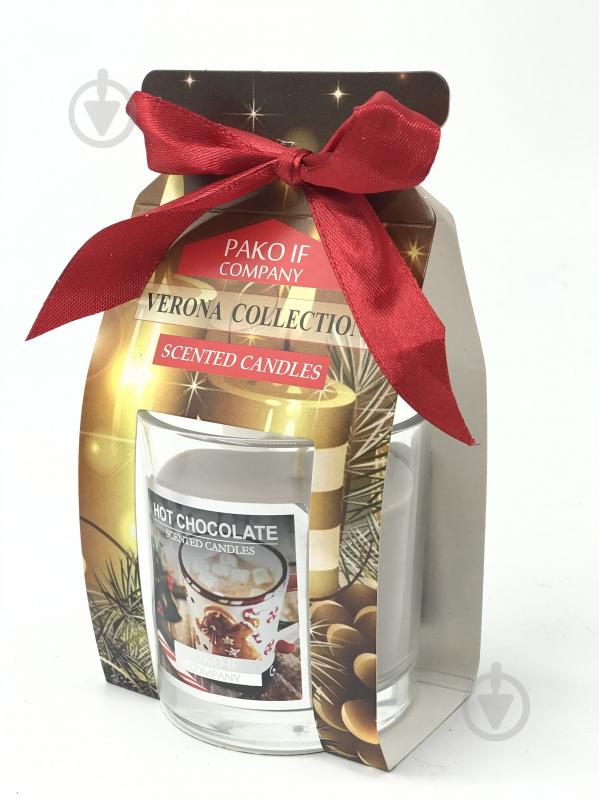 Свічка ароматична Pako-If Verona Collection NY Гарячий шоколад арт.214 - фото 1