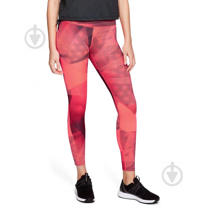 Лосины Under Armour Breathelux Print Legging 1305444-819 XS коралловый - фото 1