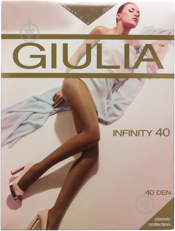 Колготки Giulia INFINITY 40 den daino 4 телесный - фото 1