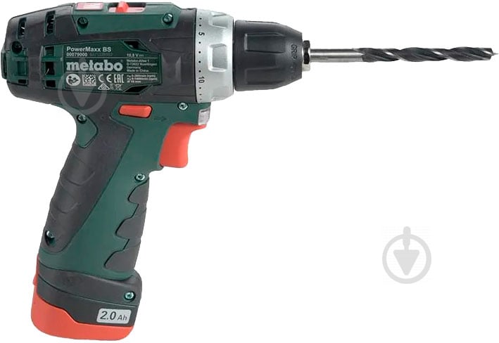 Шуруповерт аккумуляторный Metabo PowerMaxx BS Basic 600984000 - фото 9