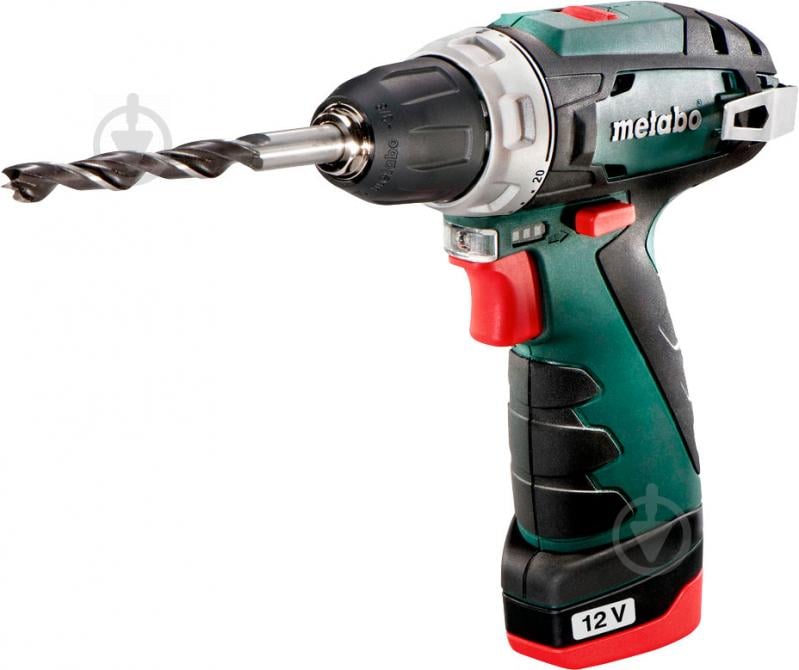 Шуруповерт аккумуляторный Metabo PowerMaxx BS Basic 600984000 - фото 1