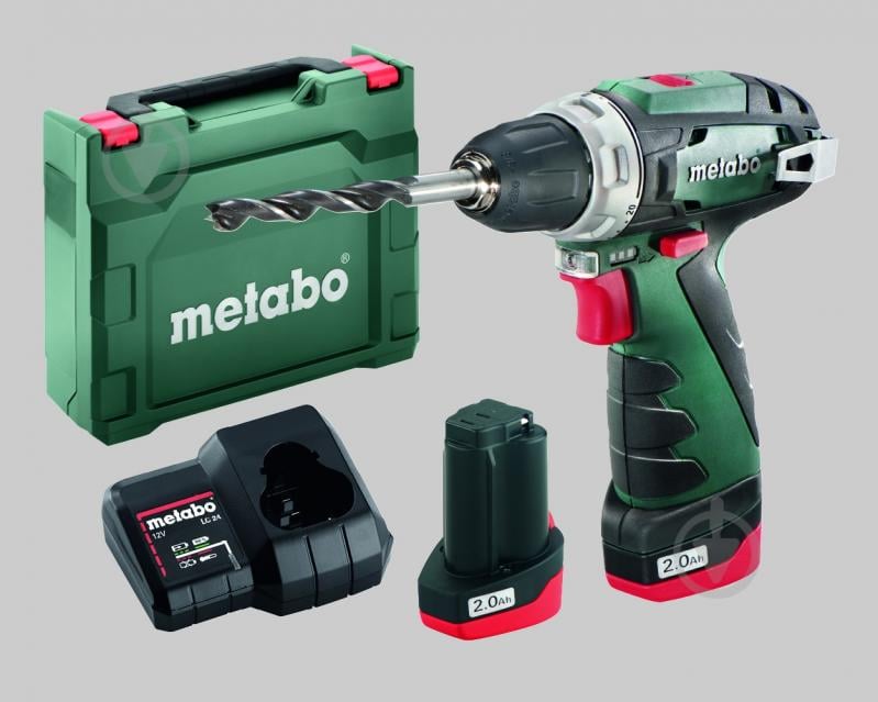 Шуруповерт аккумуляторный Metabo PowerMaxx BS Basic 600984500 - фото 2