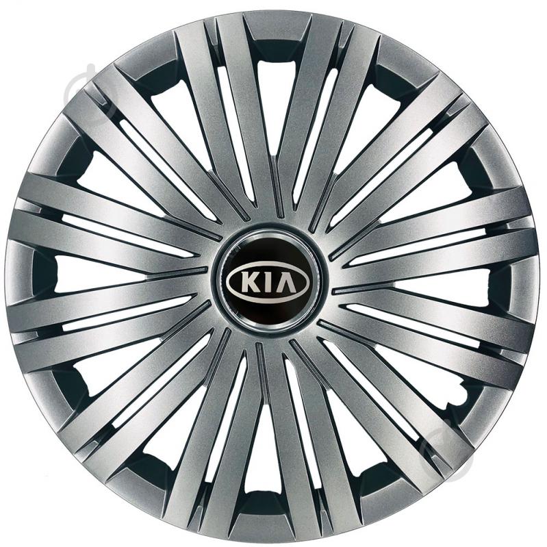 Колпак для колес SKS Kia 200 R14" 4 шт. серебряный - фото 1