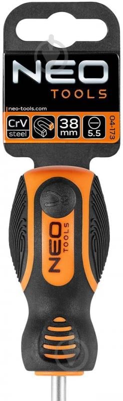 Отвертка NEO tools 5.5x38 мм 04-173 - фото 7