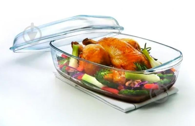 Кастрюля стеклянная O Cuisine прямоугольная 4.4 л + 2.3 л (466AC00/2043) - фото 4 Кастрюля стеклянная O Cuisine прямоугольная 4.4 л + 2.3 л (466AC00/2043) - фото 4