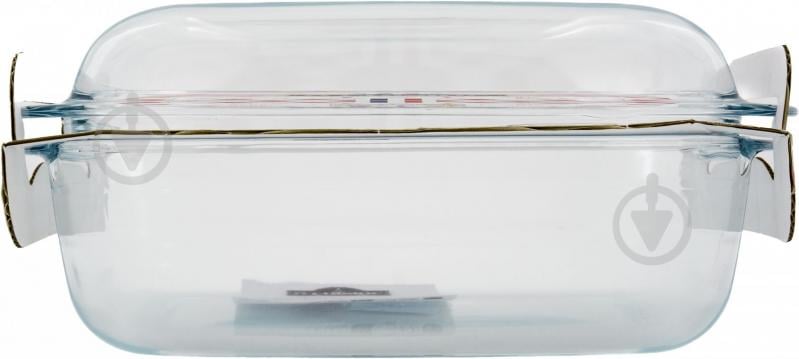 Кастрюля стеклянная O Cuisine прямоугольная 2.9 л +1.6 л (465AC00/2043) - фото 3 Кастрюля стеклянная O Cuisine прямоугольная 2.9 л +1.6 л (465AC00/2043) - фото 3
