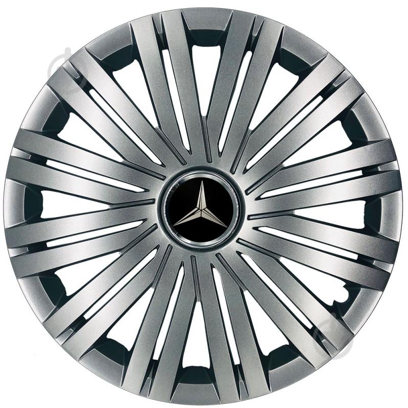 Колпак для колес SKS Mercedes 200 R14" 4 шт. серебряный - фото 1