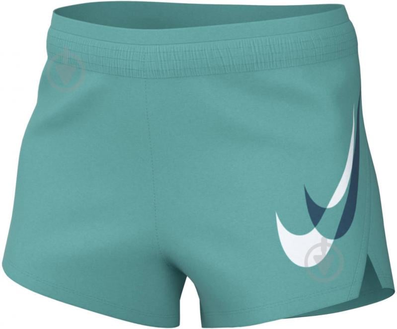 Шорты Nike W NK SWSH RUN SHORT DD6831-392 р. S бирюзовый - фото 7