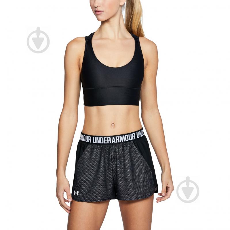 Бра Under Armour Longline Sport Bralette 1307195-001 р.M чорний - фото 1