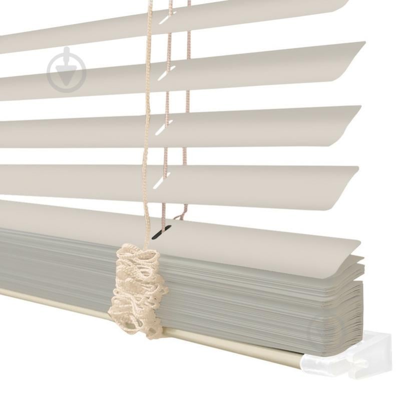 Жалюзі Rollotex алюмінієві горизонтальні з фіксацією 39х120 см бежевий матовий - фото 5 Жалюзі Rollotex алюмінієві горизонтальні з фіксацією 39х120 см бежевий матовий - фото 5