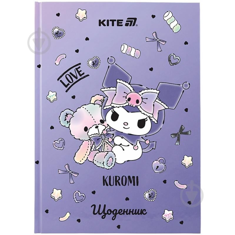 Щоденник шкільний Kuromi HK25-262-4 KITE - фото 1