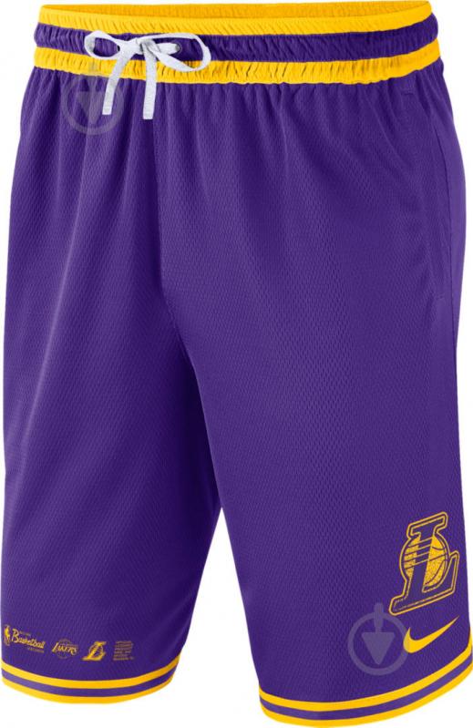 Шорты Nike LAL M NK DF DNA SHORT TEAM DH9175-504 р. L фиолетовый - фото 2