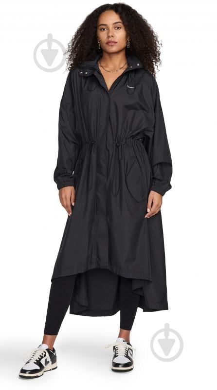 Пальто женское демисезонное Nike NSESSNTL TRENCH FN2843-010 р.L черное - фото 1