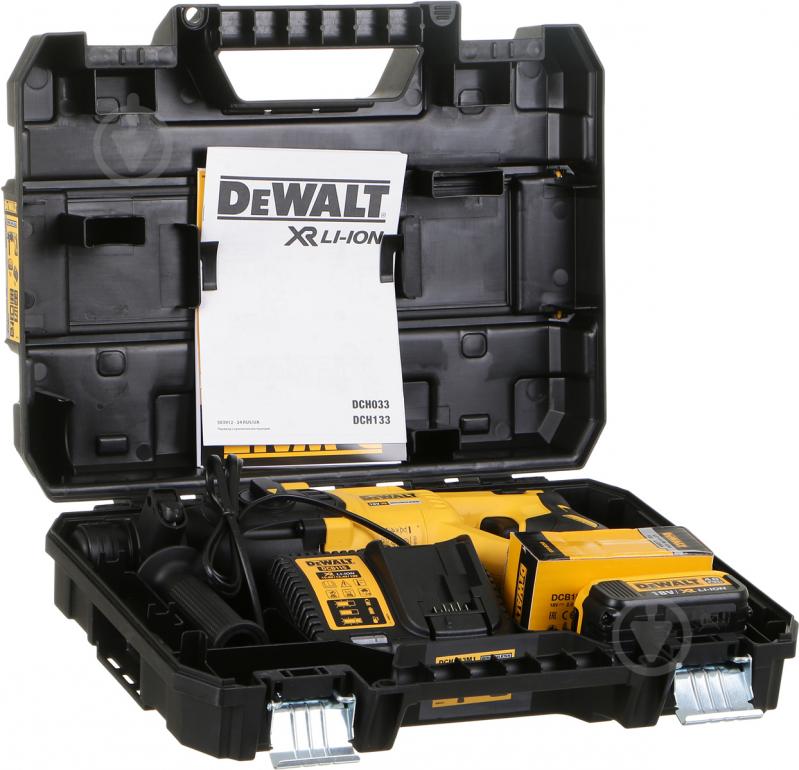 Перфоратор DeWalt DCH133M1+DCB183 18 В DCH133M1+DCB183 - фото 7