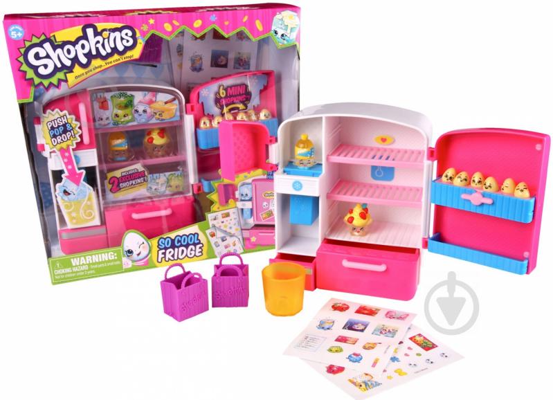 Ігровий набір Shopkins Холодильник з аксесуарами 56014 - фото 1